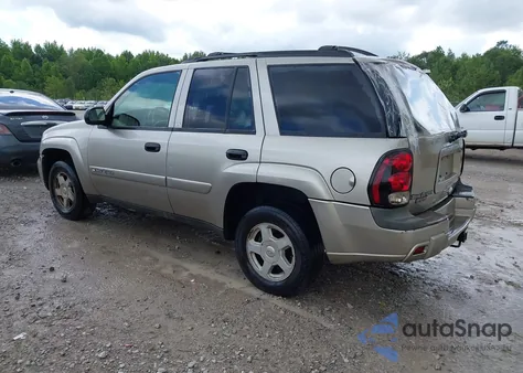 2002 Chevrolet Trailblazer Ls из США, поврежденный, VIN 1GNDS13S222478269